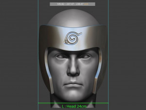 tobirama senju mask - second hokage - naruto cosplay 3d print model 3D प्रिंट मॉडल