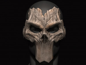 death mask - darksiders 3d print model 3D Print Model