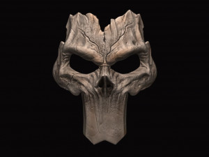 death mask - darksiders 3d print model 3D Print Model