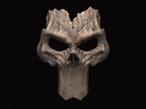 death mask - darksiders 3d print model 3D Print Model