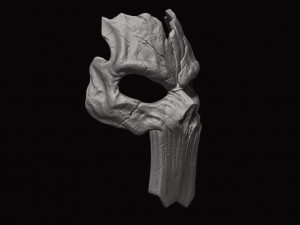 death mask - darksiders 3d print model 3D Print Model