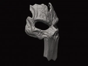 death mask - darksiders 3d print model 3D Print Model
