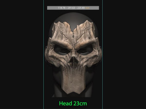 death mask - darksiders 3d print model 3D Print Model