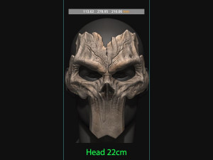 death mask - darksiders 3d print model 3D Print Model