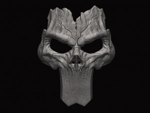 death mask - darksiders 3d print model 3D Print Model