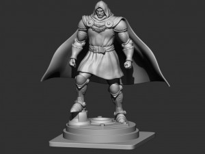 dr-doom from marvel comic 3D Print Model