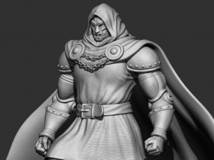 dr-doom from marvel comic Modelo de impresión 3D