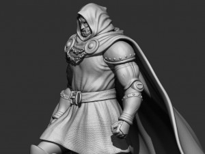 dr-doom from marvel comic Modelo de impresión 3D