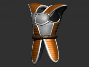 vegeta armor - dragon ball z - for cosplay - version 2 3d print model 3D Print Model