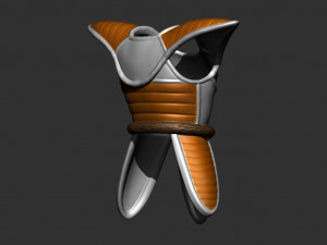 vegeta armor - dragon ball z - for cosplay - version 2 3d print model 3D Print Model