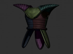 vegeta armor - dragon ball z - for cosplay - version 2 3d print model 3D Print Model