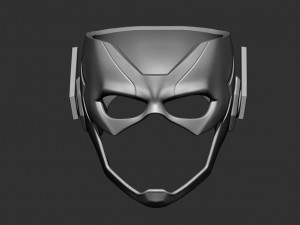flash kid helmet - dc comic 3d print model 3d print model Modelo de Impressão 3D