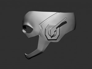 flash kid helmet - dc comic 3d print model 3d print model Modelo de Impressão 3D