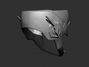 flash kid helmet - dc comic 3d print model 3d print model Modelo de Impressão 3D