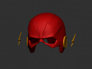 flash helmet ss5 Modelo de Impressão 3D