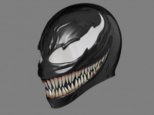 venom mask - helmet for cosplay 3D Принт Модель