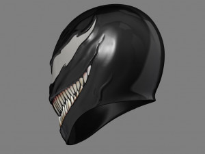 venom mask - helmet for cosplay 3D Принт Модель