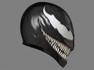 venom mask - helmet for cosplay 3D Принт Модель