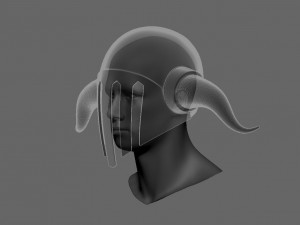 hades helmet - cosplay - god of war Modelo de Impressão 3D