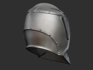 skyrim dawnguard helmet 3D-printmodel