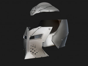 skyrim dawnguard helmet 3D-printmodel