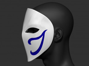 vega mask - street fighter for cosplay 3D 프린트 모델