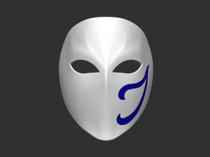 vega mask - street fighter for cosplay 3D 프린트 모델