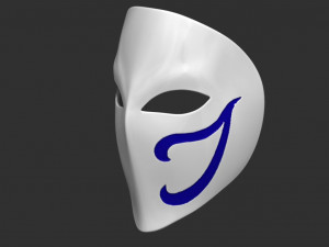 vega mask - street fighter for cosplay 3D 프린트 모델