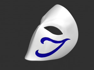 vega mask - street fighter for cosplay 3D 프린트 모델