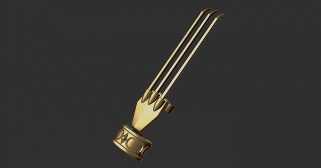 vega cosplay - claw - street fighter 3d print model Modello di stampa 3D .c4d .max .obj .3ds .fbx .stl .blend 