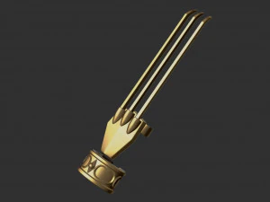 vega cosplay - garra - modelo de impress&atilde;o 3d de lutador de rua Modelo de Impressão 3D