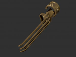 vega cosplay - garra - modelo de impress&atilde;o 3d de lutador de rua Modelo de Impressão 3D