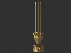vega cosplay - claw - street fighter 3d print model Modello di stampa 3D