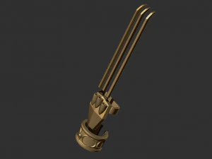 vega cosplay - garra - modelo de impress&atilde;o 3d de lutador de rua Modelo de Impressão 3D