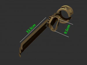 vega cosplay - garra - modelo de impress&atilde;o 3d de lutador de rua Modelo de Impressão 3D