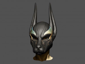 anubis helmet for cosplay 3D Print Model