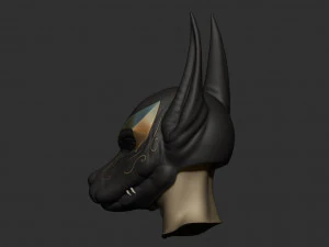 anubis helmet for cosplay 3D Print Model