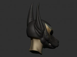 anubis helmet for cosplay 3D Print Model