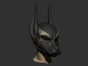 anubis helmet for cosplay 3D Print Model