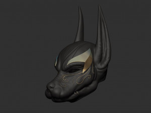 anubis helmet for cosplay Modèles 3D en vedette