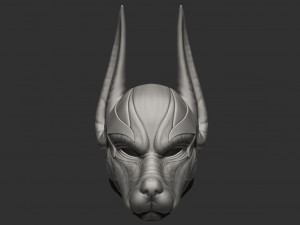 anubis helmet for cosplay Modèles 3D en vedette