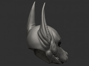 anubis helmet for cosplay Modèles 3D en vedette