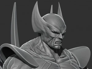 wolverine bust from marvel 3D Print Model
