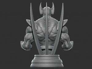 wolverine bust from marvel 3D Print Model