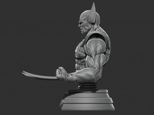 wolverine bust from marvel 3D Принт Модель