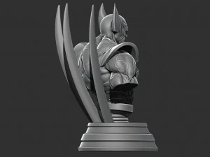 wolverine bust from marvel 3D Print Model