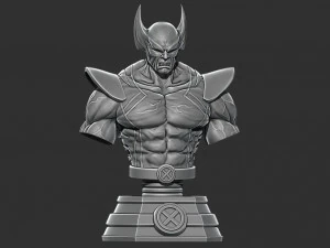 wolverine bust from marvel 3D Print Model
