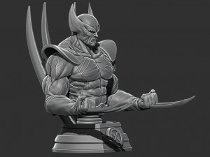 wolverine bust from marvel 3D Принт Модель