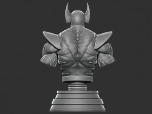 wolverine bust from marvel 3D Print Model