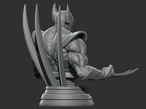 wolverine bust from marvel 3D Print Model